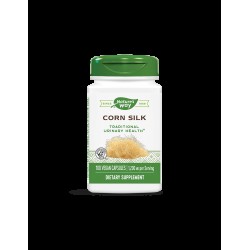 Диуретик за бъбречно здраве - Царевична коса - Corn Silk 400 mg, 100 капсули Nature’s Way