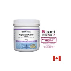 Stress-Relax® Magnesium Citrate/ Магнезий (цитрат) 250 g пудра x 75 дози Natural Factors