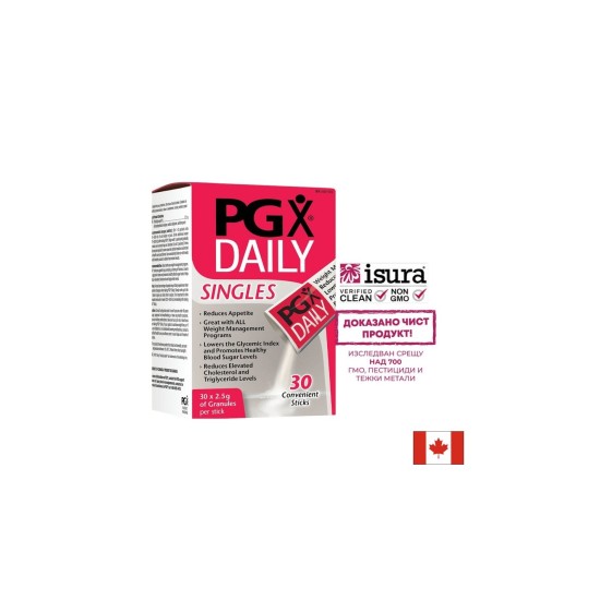 PGX® Daily Ultra Singles / За отслабване/, 30 сашета Natural Factors