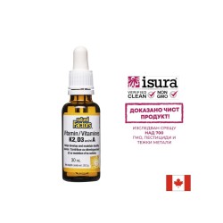 Витамин K2, D3, А (капки) / При остеопороза, 30 ml, 120 дози Natural Factors