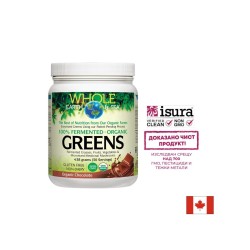 Whole Earth & Sea - 100% ферментирали органик растителни храни, с вкус на шоколад х 438 g пудра Natural Factors