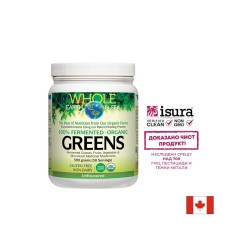 Whole Earth & Sea - 100% ферментирали органик растителни храни, неовкусен х 390 g пудра Natural Factors