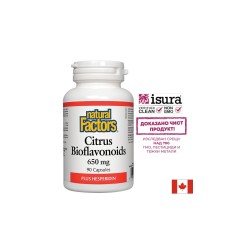 Citrus Bioflavonoids/ Цитрусови Биофлавоноиди + Хесперидин х 90 капсули Natural Factors
