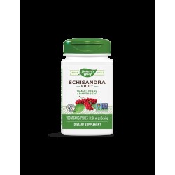 Schisandra Fruit – Шизандра (плод) - Адаптоген и имуномодулатор, 580 mg, 100 капсули Nature’s Way