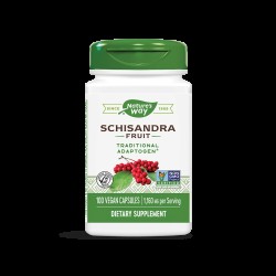 Schisandra Fruit – Шизандра (плод) - Адаптоген и имуномодулатор, 580 mg, 100 капсули Nature’s Way