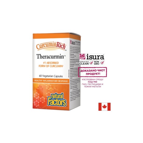 CurcuminRich™ Theracurmin™/ Теракурмин™ 30 mg х 60 капсули Natural Factors