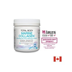 Рибен колаген на прах, с хиалуронова киселина, глутамин и биотин - Total Body Collagen™, 135 g Natural Factors