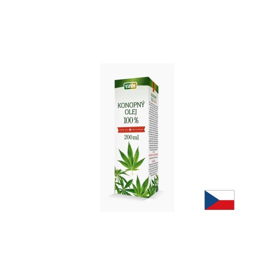 Конопено масло + Витамин E – Здрави стави, еластична кожа и хормонален баланс, 200 ml
