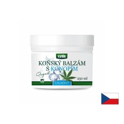 Охлаждащ конски балсам с конопено масло – При болка в ставите и мускулите, 250 ml