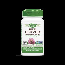 Red Clover Blossom Herb/ Червена детелина (цвят и билка) 400 mg х 100 капсули Nature’s Way