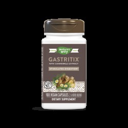 Gastritix™ - Гастритикс™ – билкова формула срещу газове и подут корем, 100 капсули Nature’s Way