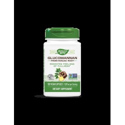 Glucomannan from Konjac Root/ Глюкоманан от корен на Конджак 665 mg x 100 капсули Nature’s Way