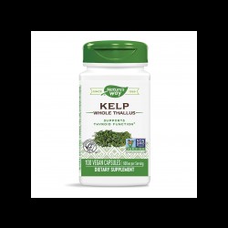 Kelp Whole Thallus/ Келп / Kафяви водорасли 600 mg x 100 капсули Nature’s Way