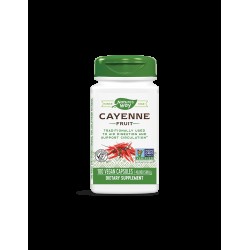 Cayenne Fruit/ Лют червен пипер (плод) 450 mg х 100 капсули Nature’s Way