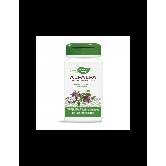 Alfalfa, Люцерна 405 mg х 100 капсули Nature’s Way