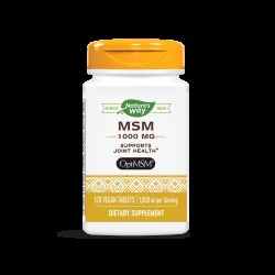 MSM/ МетилСулфонилМетан като OptiMSM® 1000 mg x 120 таблетки Nature’s Way