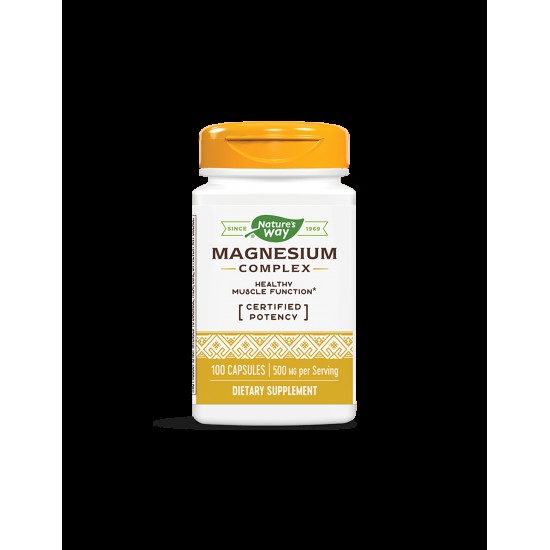 Magnesium Complex/ Магнезий (комплекс) 250 mg х 100 капсули Nature’s Way