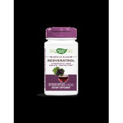 Resveratrol - Ресвератрол, 60 капсули  Nature’s Way