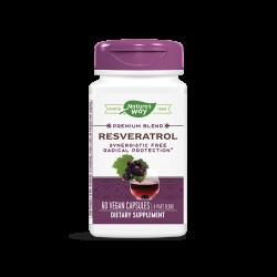 Resveratrol - Ресвератрол, 60 капсули  Nature’s Way