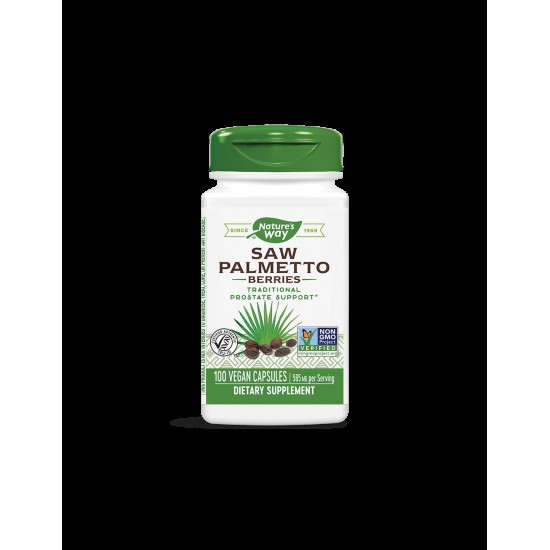 Saw Palmetto Berries/ Сао палмето (плод) 585 mg x 100 капсули Nature’s Way