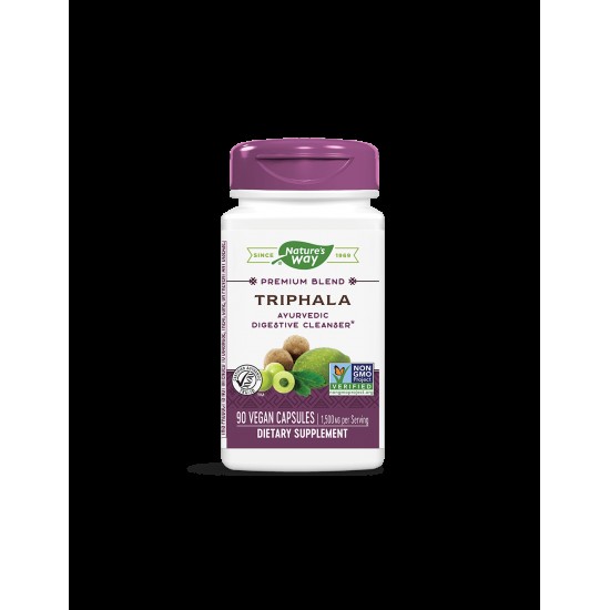 Triphala/ Трифала (Трипхала), 500 mg, 90 капсули Nature’s Way