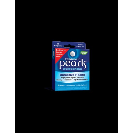 Pearls® Probiotic/ Пърлс® Пробиотик, 1 млрд. активни пробиотици x 90 софтгел капсули Nature’s Way