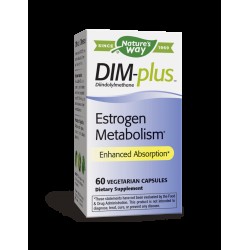 DIM-plus™ Estrogen Metabolism/ ДИМ-плюс™ Естрогенен метаболизъм  х 60 капсули Nature’s Way