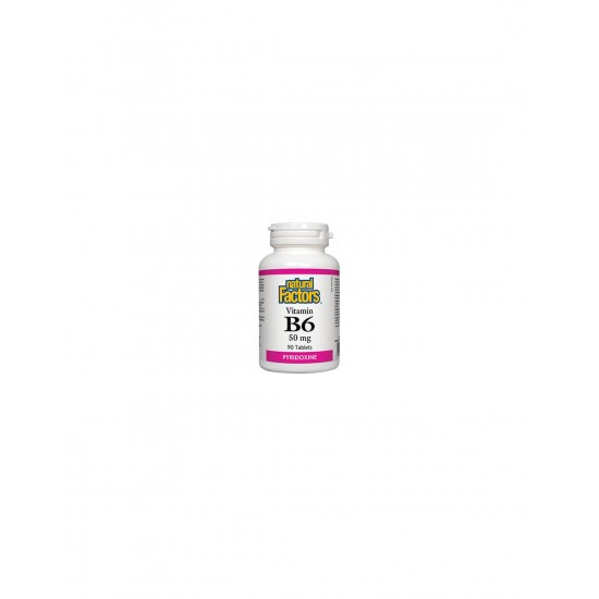 Vitamin B6/ Витамин В6 50 mg, 90 таблетки Natural Factors