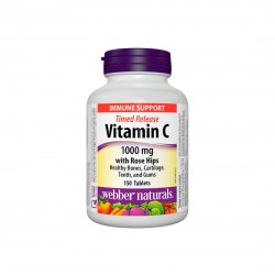 Vitamin C/ Витамин С 1000 mg + Шипка х 150 таблетки с удължено освобождаване