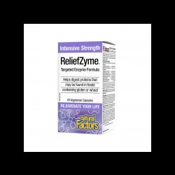 ReliefZyme™ Targeted Enzyme Formula - Храносмилателни ензими x 45 капсули Natural Factors