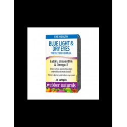 Blue Light & Dry Eyes Protection Formula / Формула в подкрепа на зрението с Лутеин, Зеаксантин и Омега 3 х 30 софтгел капсули