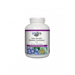 BlueRich® Blueberry Concentrate 36:1/ Синя боровинка супер концентрат 500 mg х 180 софтгел капсули Natural Factors