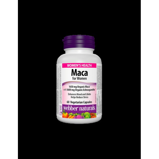 Maca for Women/ Мака за жени х 60 капсули Webber Naturals