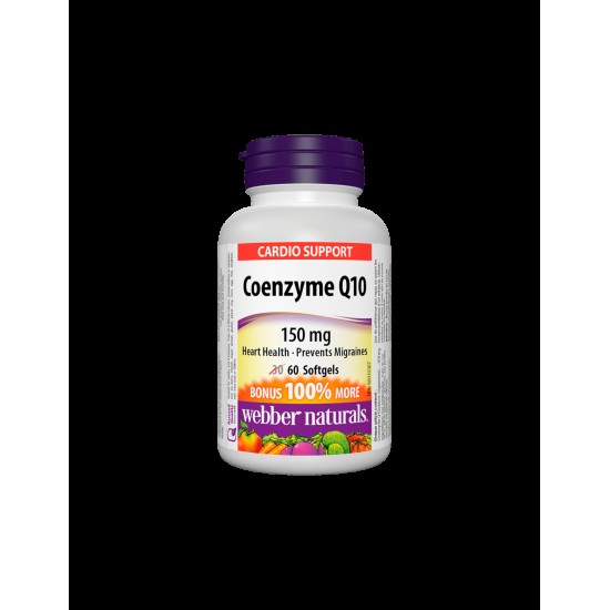 Coenzyme Q10/ Коензим Q10 150 mg x 60 софтгел капсули