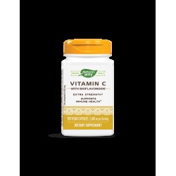 Vitamin C with Bioflavonoids/ Витамин С 1000 mg & Биофлавоноиди х 100 капсули Nature’s Way