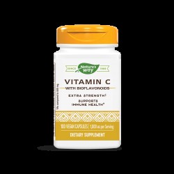 Vitamin C with Bioflavonoids/ Витамин С 1000 mg & Биофлавоноиди х 100 капсули Nature’s Way