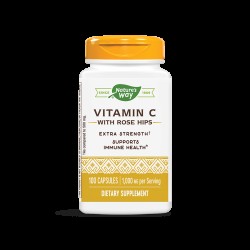 Vitamin C with Rose Hips/ Витамин С 1000 mg & Шипка x 100 капсули Nature’s Way