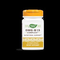 DMG-B15 Complex™/ ДМГ- Витамин В15 Комплекс™ х 60 капсули Nature’s Way