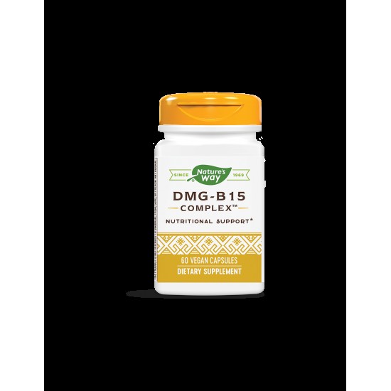 DMG-B15 Complex™/ ДМГ- Витамин В15 Комплекс™ х 60 капсули Nature’s Way