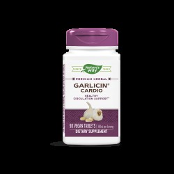 Garlicin® Cardio/ Гарлицин® Кардио 350 mg x 90 капсули Nature’s Way