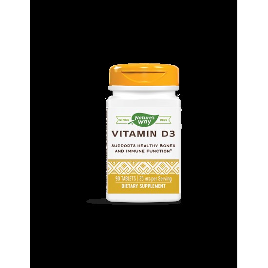 Vitamin D3/ Витамин D3 1000 IU x 90 таблетки Nature’s Way