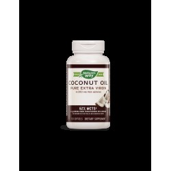 Coconut Oil 62% MCTs/ Кокосово масло оргáник 1000 mg х 120 софтгел капсули Nature’s Way