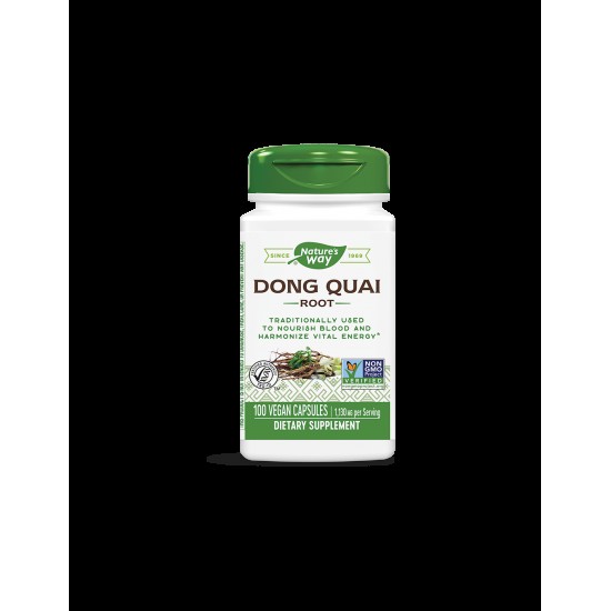 Dong Quai Root/ Китайска ангелика (корен) 565 mg x 100 капсули Nature’s Way