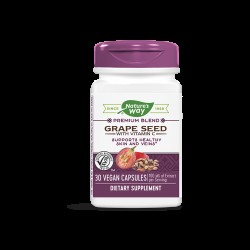 Grape Seed with Vitamin C/ Гроздово семе с Витамин С х 30 капсули Nature’s Way