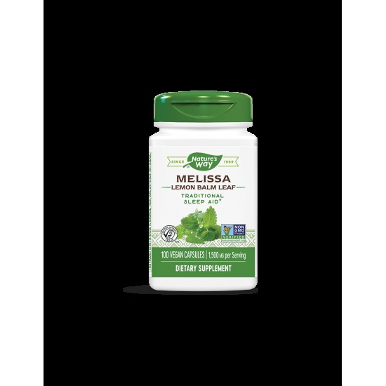 Melissa Lemon Balm Leaf/ Маточина (лист) 500 mg х 100 капсули Nature’s Way