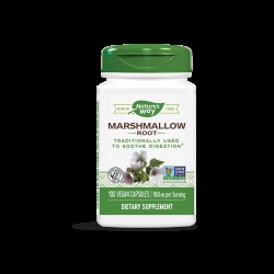 Marshmallow Root/ Бяла ружа (корен) 480 mg x 100 капсули Nature’s Way