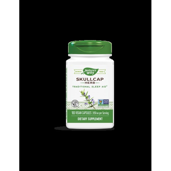 Skullcap Herb / Шлемник (билка) 425 mg х 100 капсули Nature’s Way