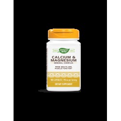 Calcium & Magnesium/ Калций & Магнезий х 100 капсули Nature’s Way