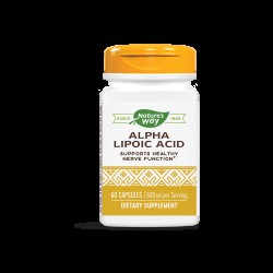 Alpha Lipoic Acid/ Алфа Липоева Киселина 200 mg x 60 капсули Nature’s Way