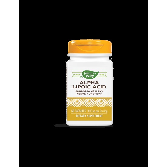 Alpha Lipoic Acid/ Алфа Липоева Киселина 200 mg x 60 капсули Nature’s Way